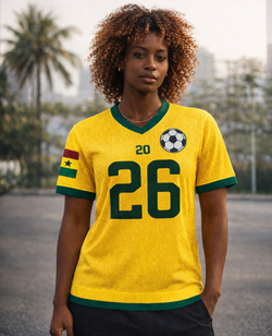 Legacy Jersey 🇬🇭 — Gold Edition