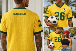 Legacy Jersey 🇬🇭 — Gold Edition