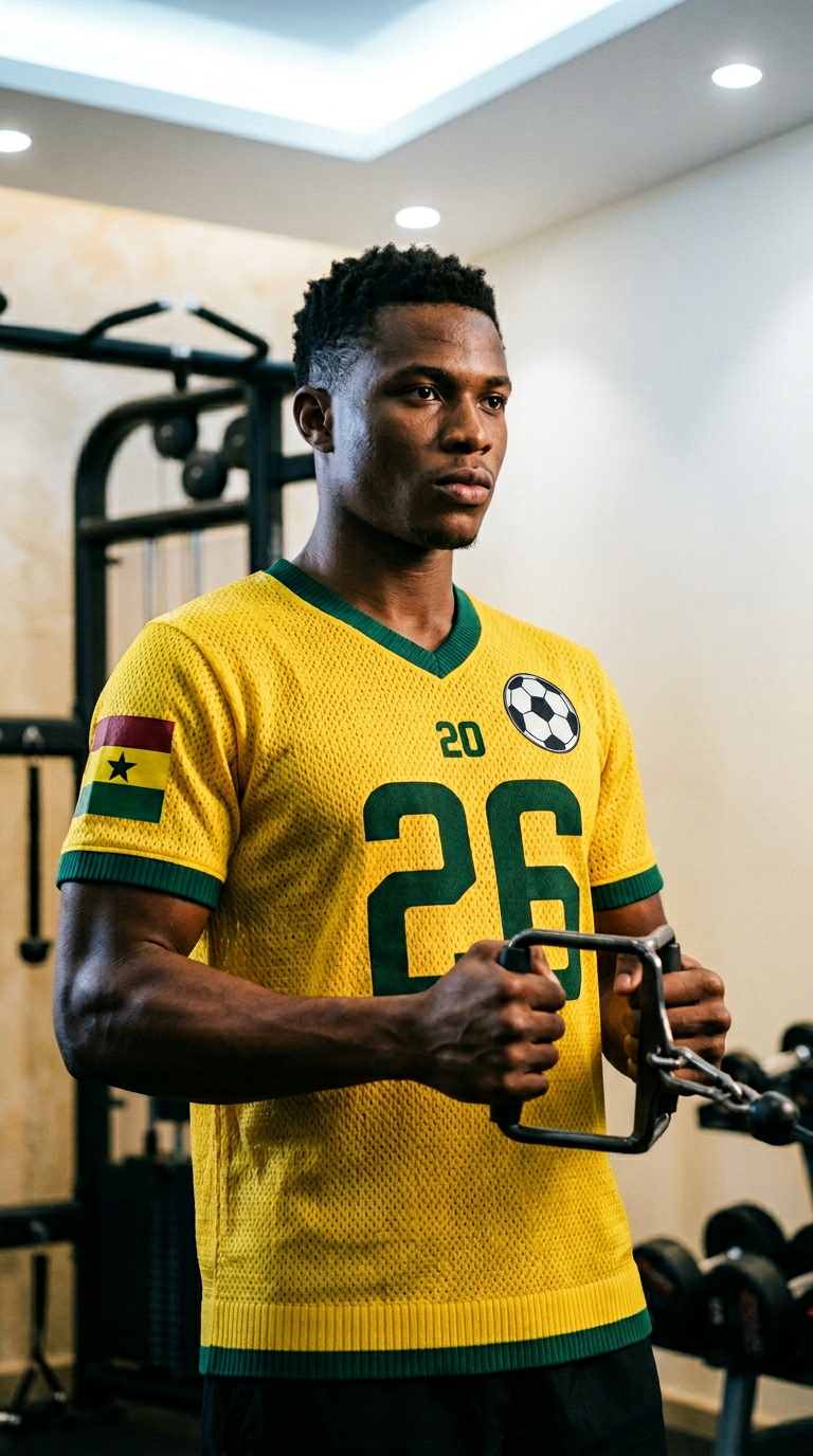 Legacy Jersey 🇬🇭 — Gold Edition