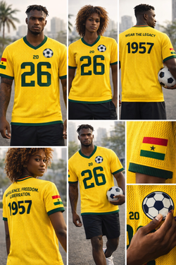 Legacy Jersey 🇬🇭 — Gold Edition