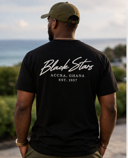Legacy Script Tee – Black