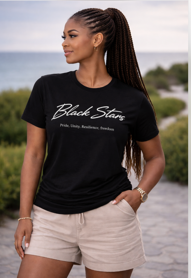 Legacy Script Tee – Black