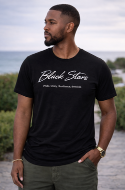Legacy Script Tee – Black