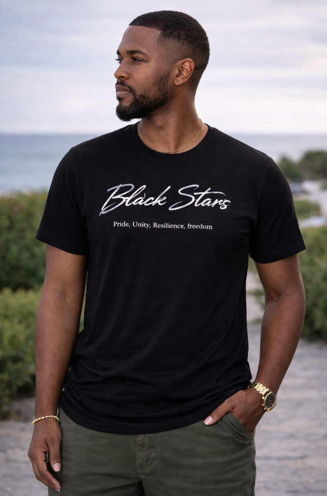 Legacy Script Tee – Black