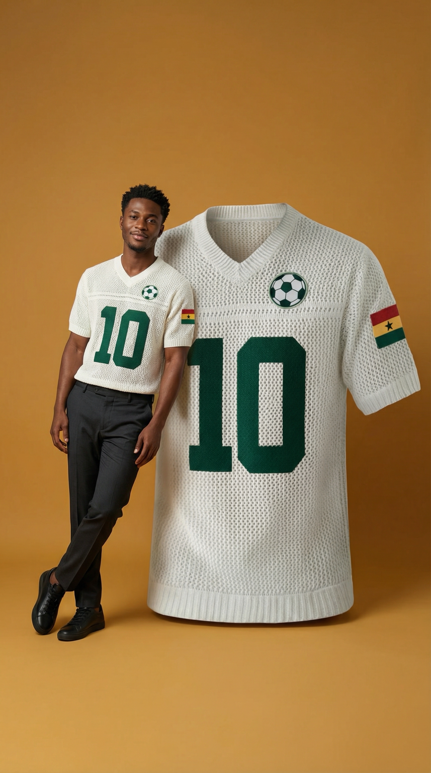 Legacy Jersey 🇬🇭 — Ivory Edition (Limited Release)