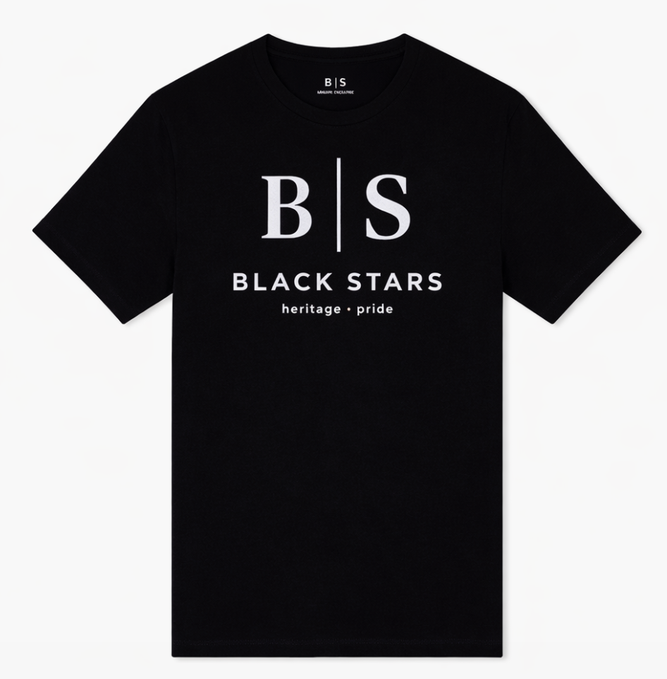 Heritage Line Tee – Black (Limited Drop)